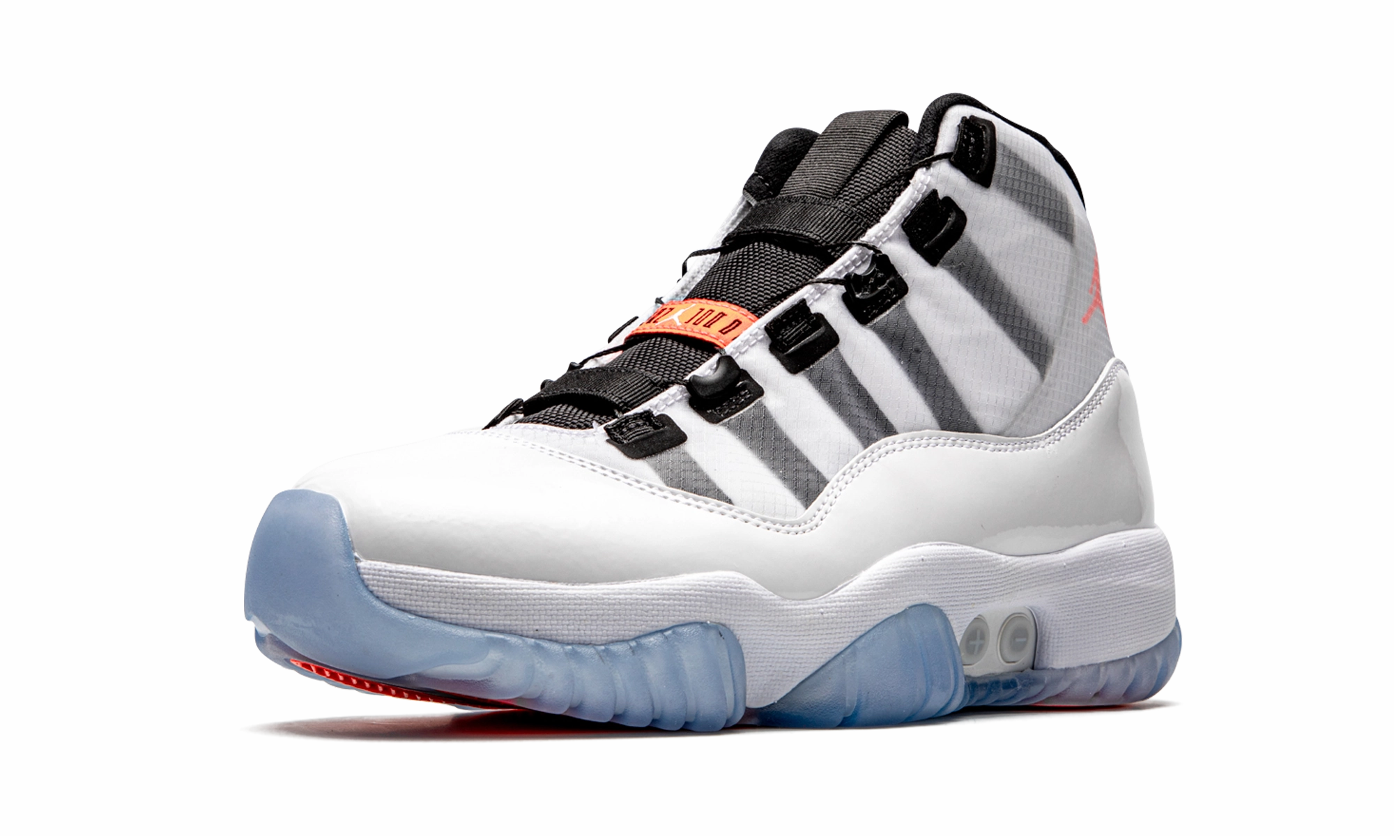 running sneakers cushioned shoe qualities Air Jordan 11 Adapt "White"