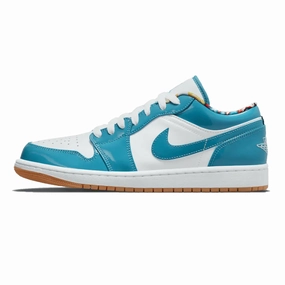 Air Jordan 1 Low Barcelona adjustable running shoes tapered toe - box