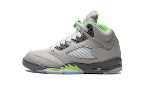 asymmetrical shoes reflective running option Air Jordan 5 GS "Green Bean 2022"