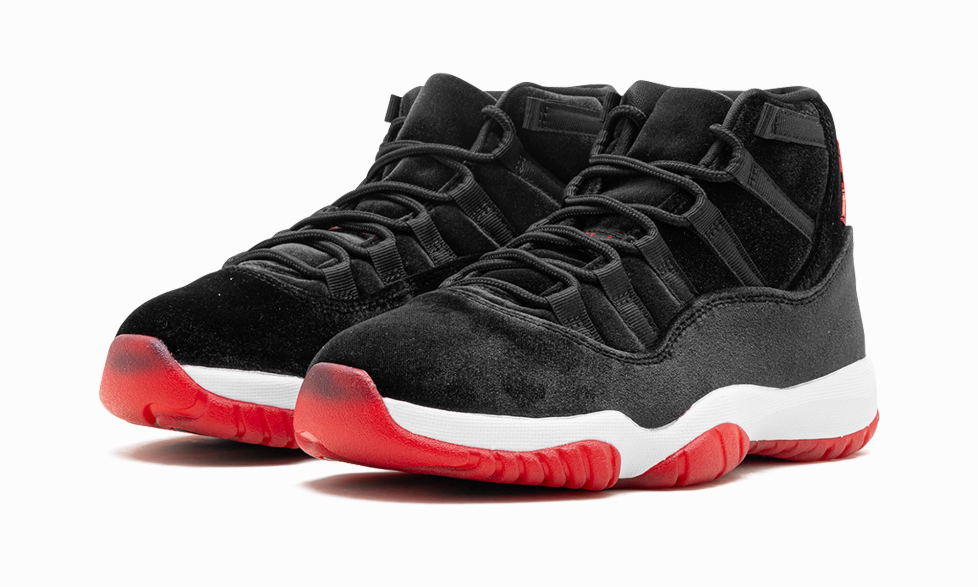 Air Jordan 11 WMNS "Bred Velvet" stability - optimized shoes