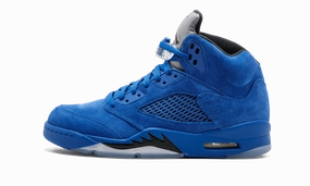 winter running shoes Slippers Air Jordan 5 Retro "Blue Suede"