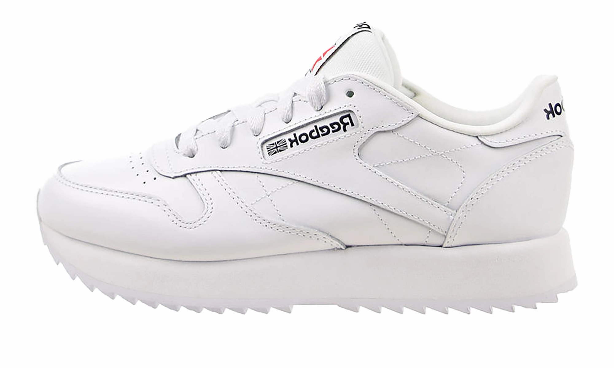 for marathons 10k - specific shoes Classic Leather Ripple WMNS "Triple White"