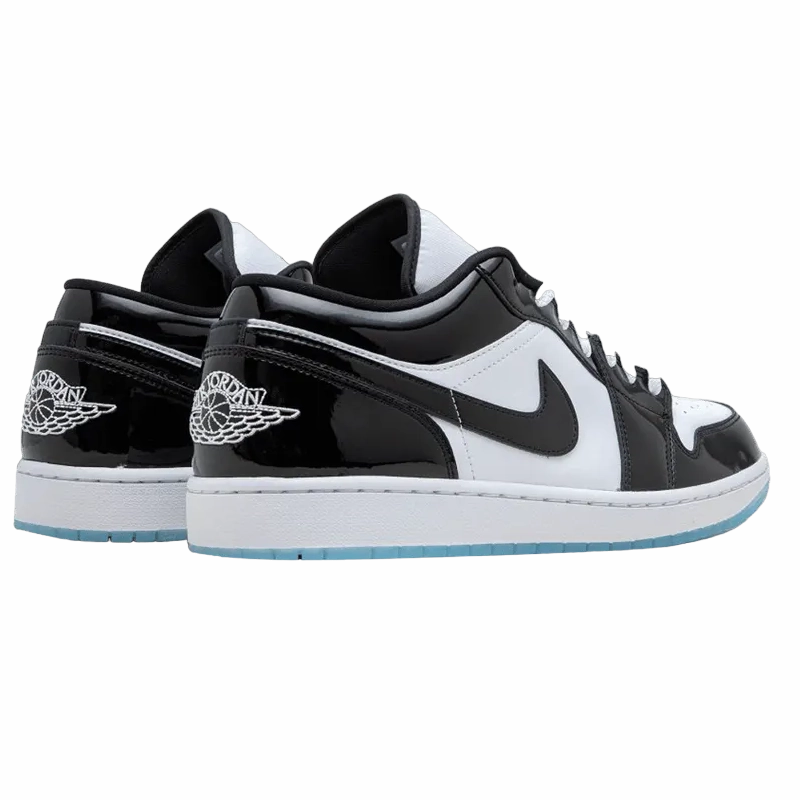 Neutral alignment flat - foot support shoes Jordan 1 Low SE Concord
