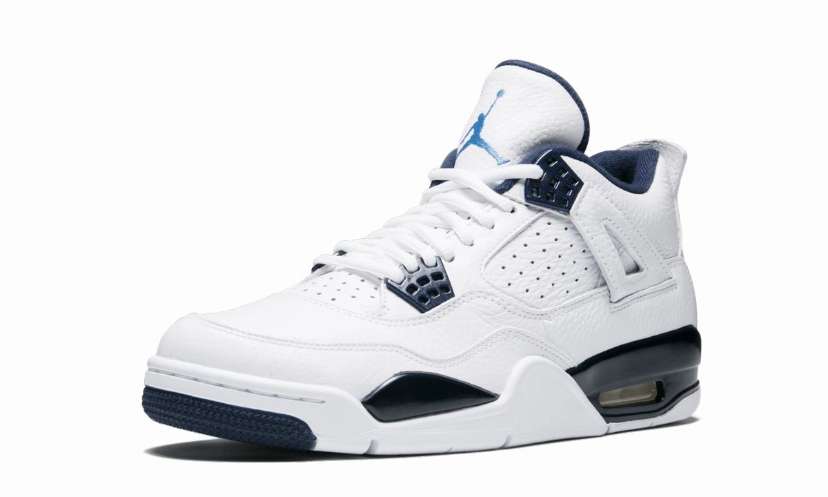 Travel Comfort Shock-absorbent Air Jordan 4 Retro LS "Legend Blue"