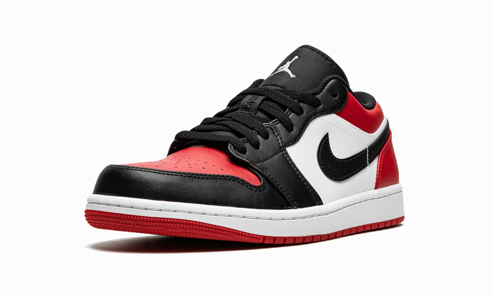 Distinctive chic Air Jordan 1 Low "Bred Toe"