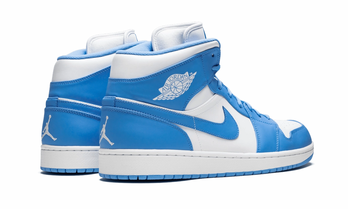Track Walk Maximum touch Air Jordan 1 Mid "UNC JORDAN 1"
