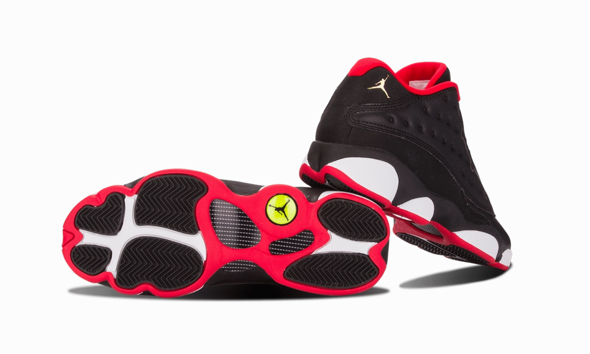 Layered sole Air Jordan 13 Retro Low GS "Bred"