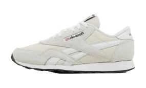 leather - upper shoes running for cultural events Cl Nylon "White"