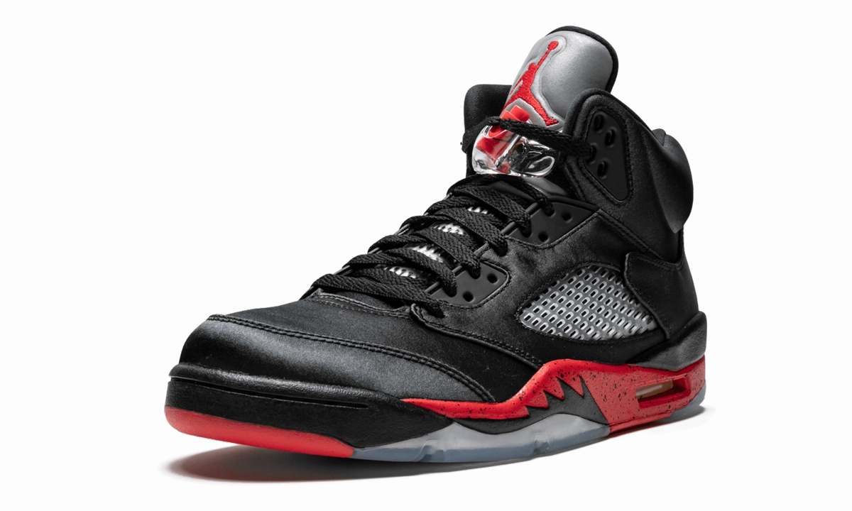 Air Jordan 5 Retro "Satin Bred" Fabric Upper