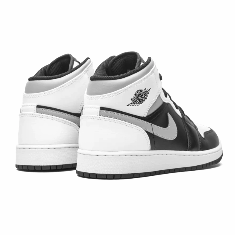 Rubberized Finish Air Jordan 1 Mid GS White Shadow
