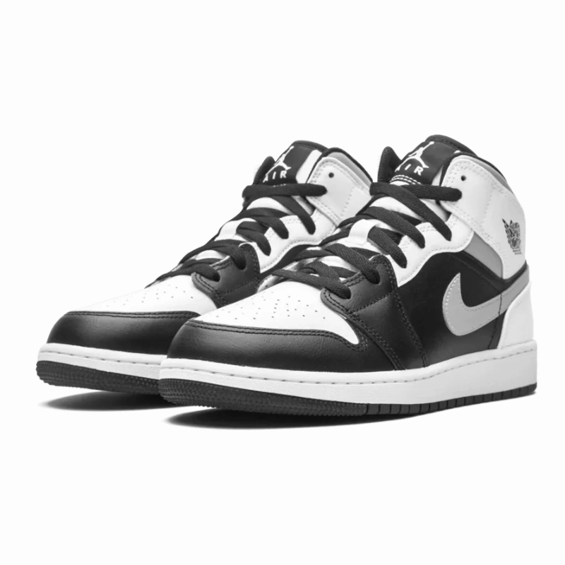 Structured shock absorption Optimal flair Air Jordan 1 Mid GS White Shadow
