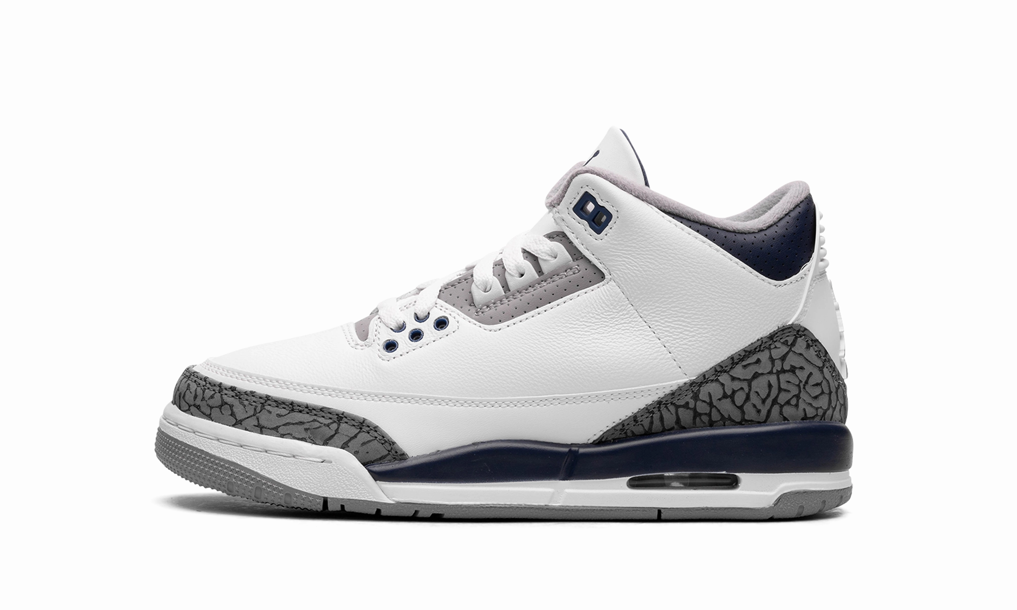 Ultimate Wear Cushioned arch Air Jordan 3 GS "Midnight Navy"