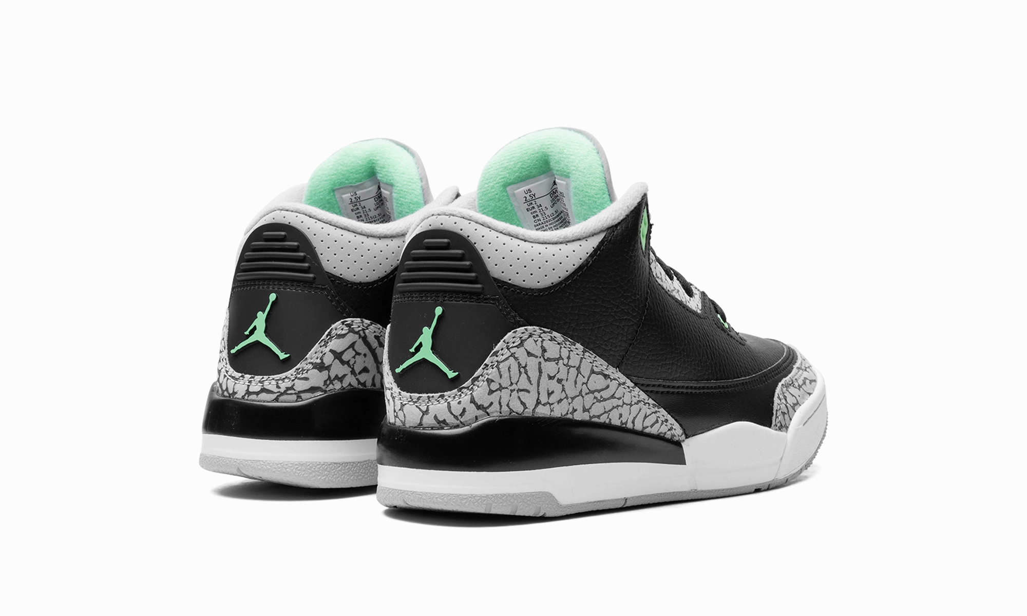 Shock-absorbent flexibility Multi-Functional Air Jordan 3 PS "Green Glow"