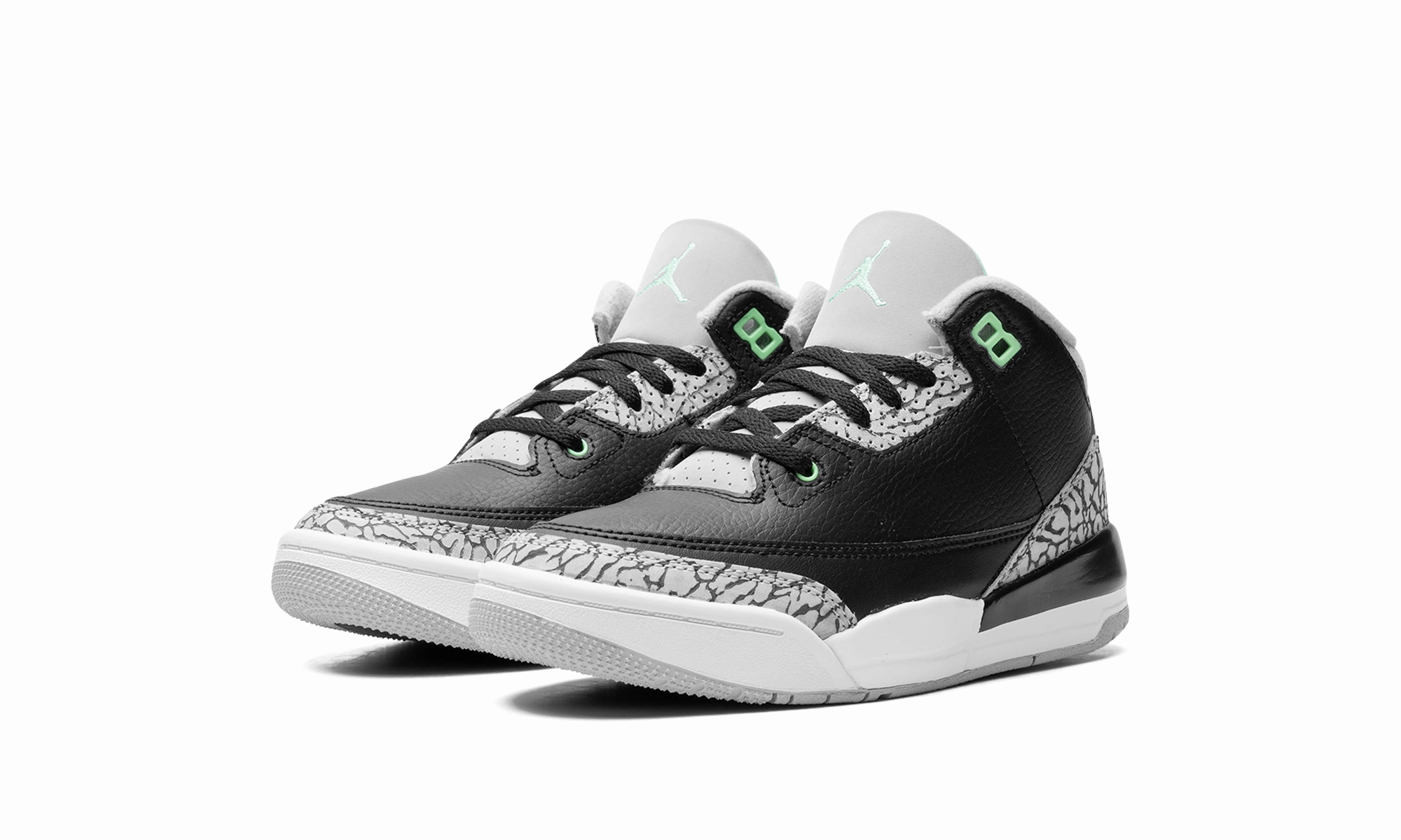 Street Inspired Glam support Air Jordan 3 PS "Green Glow"