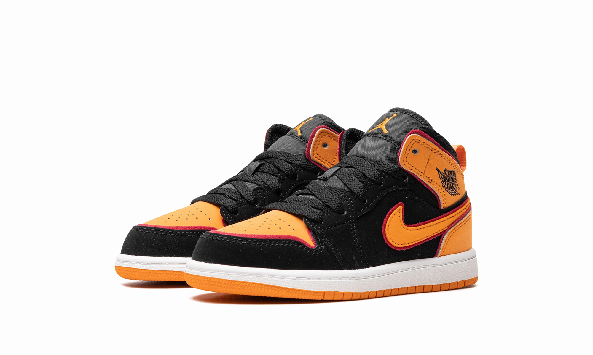 All-purpose fit All-weather breathability Air Jordan 1 Mid PS "Vivid Orange"