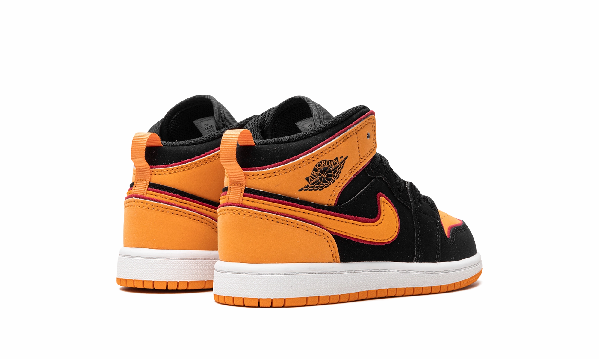 Air Jordan 1 Mid PS "Vivid Orange" Athletic Performance Move Swiftly