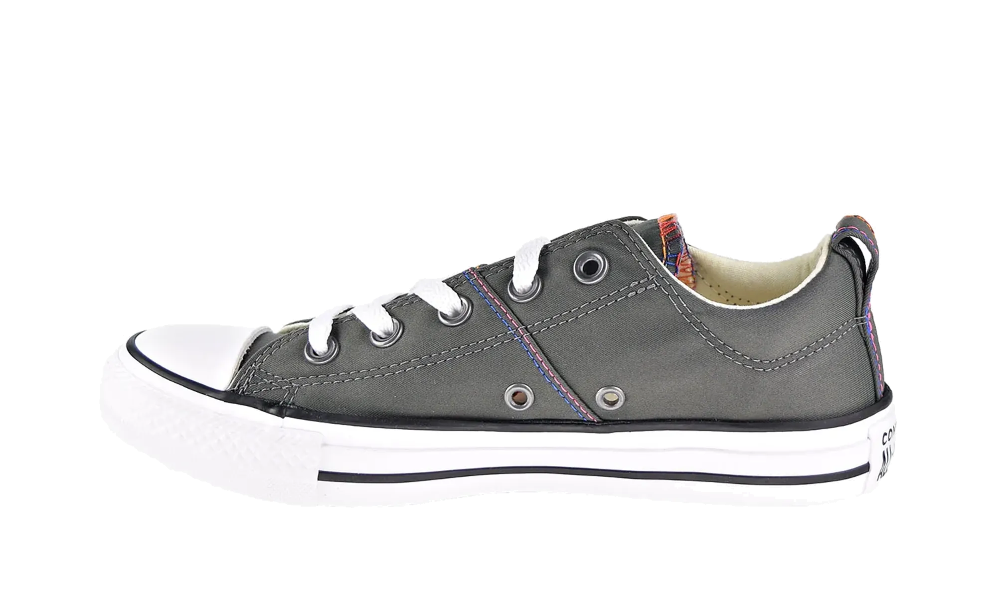 Chuck Taylor All Star Madison Ox WMNS "Carbon Grey/Egret/Black" Print Fun Lift Hike