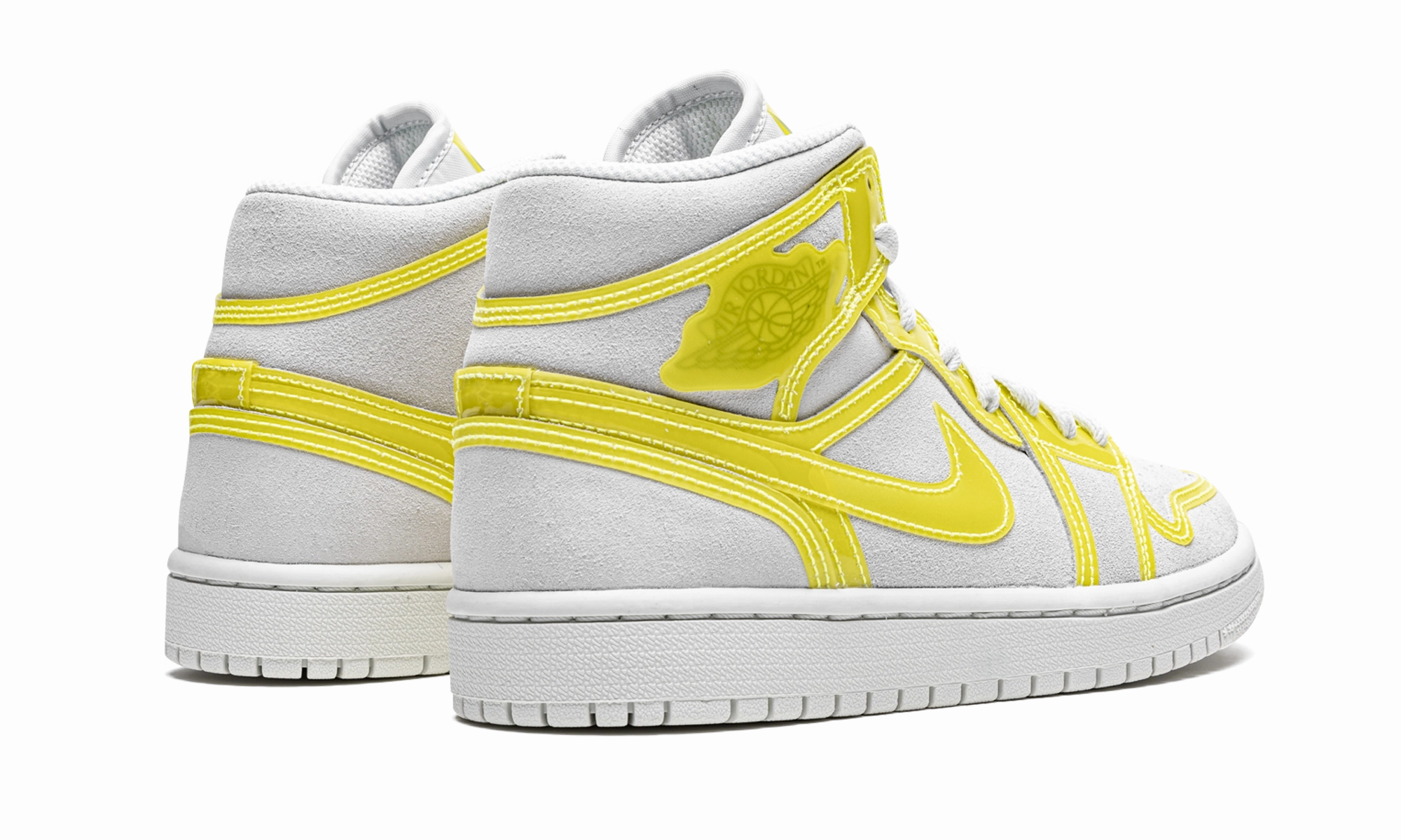 Tailored Design City Run AIR JORDAN 1 MID LX WMNS "Opti Yellow"