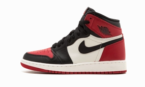 Seamless performance Air Jordan 1 Retro High OG GS "Bred Toe"