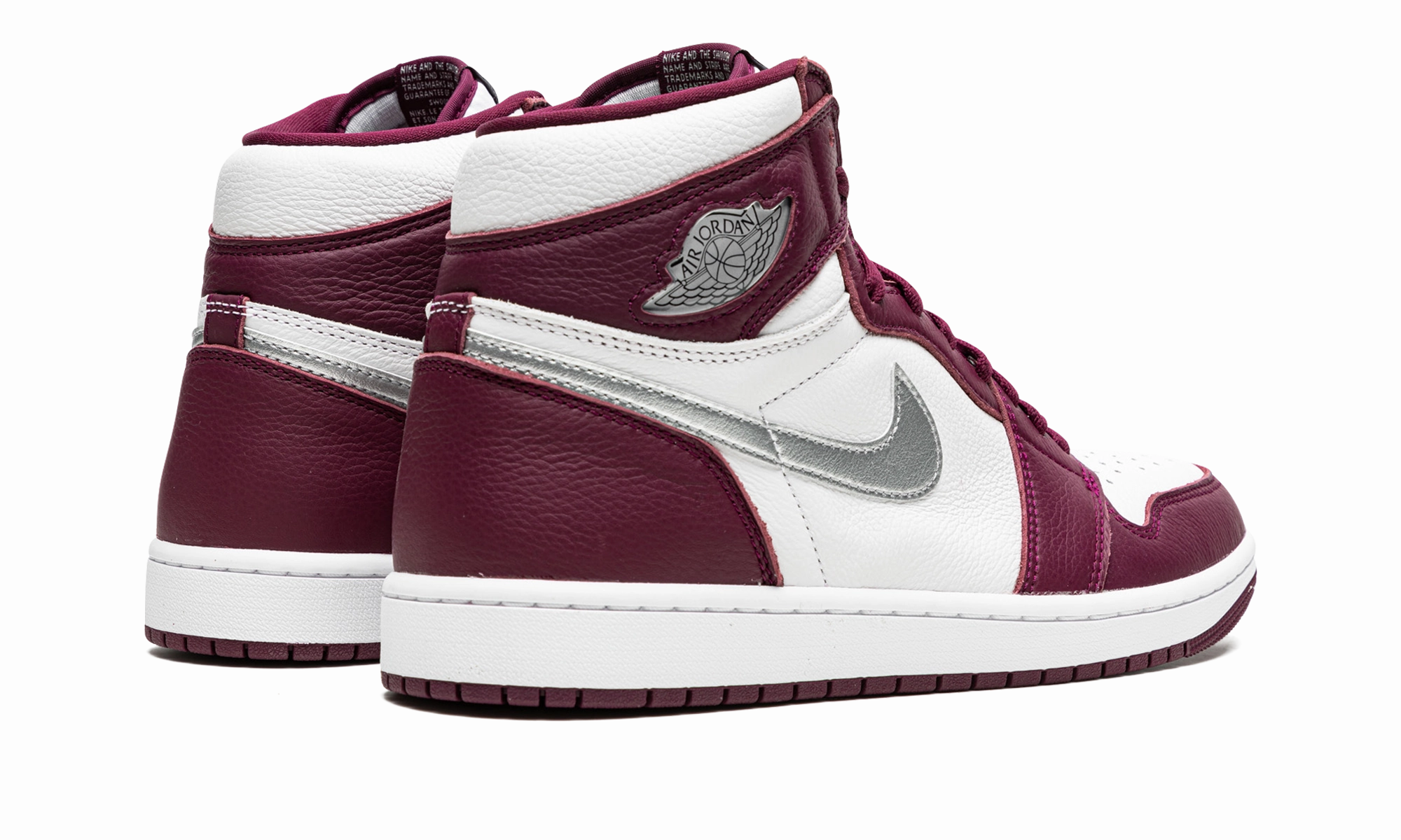Padded Fit Work Out Air Jordan 1 Retro High OG "Bordeaux"