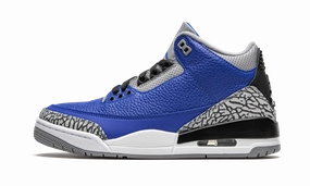 Air Jordan 3 Retro "Blue Cement" Sleek Style