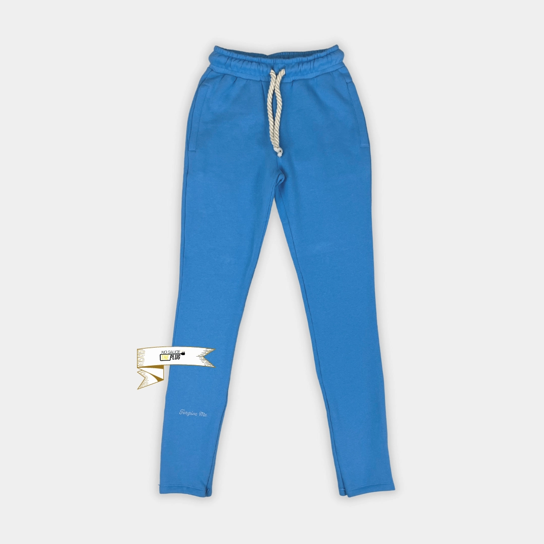 Syna Logo Tracksuit - Blue Plush Lining Stylish Support