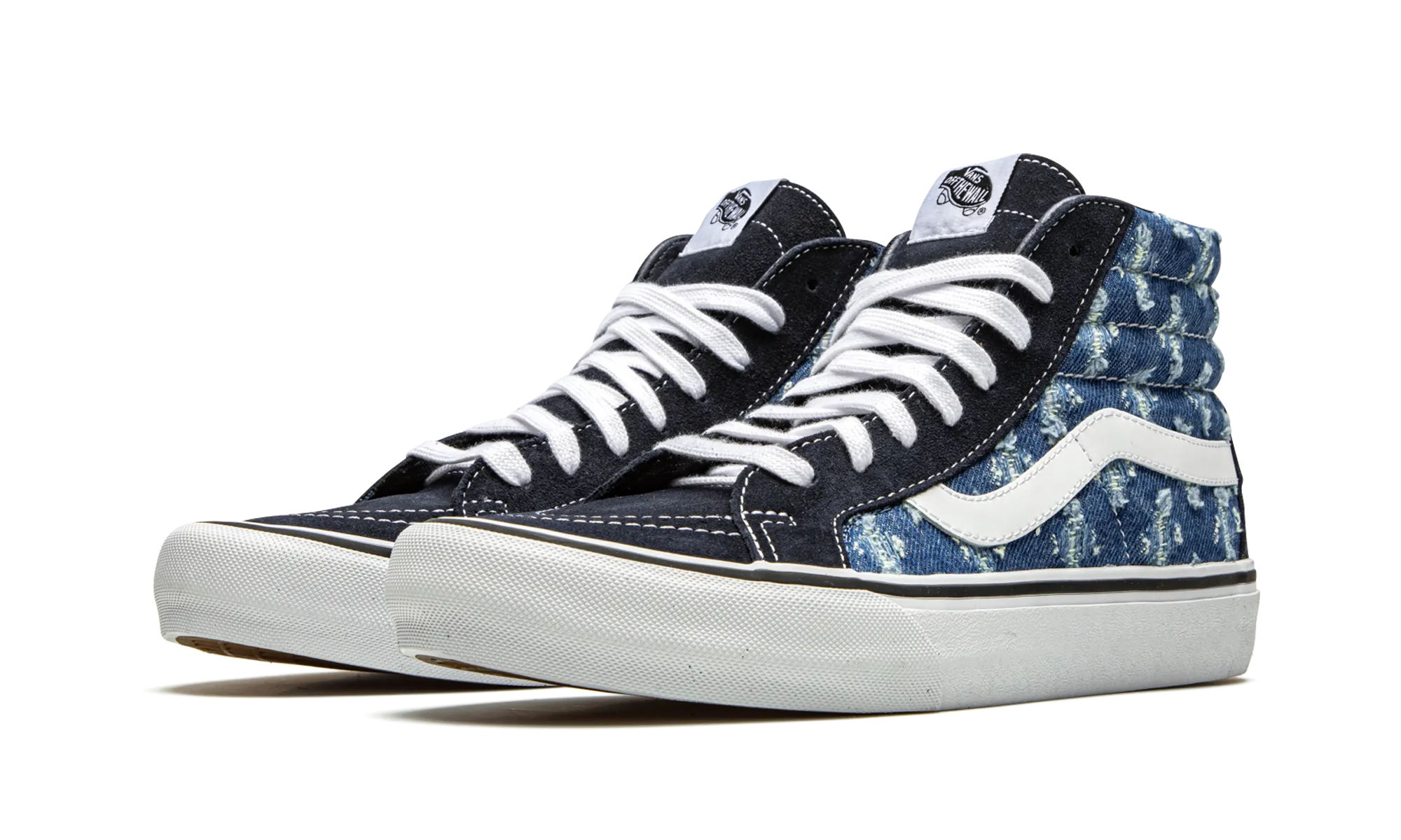 Sk8-Hi "Supreme Hole Punch Denim - Blue" Calm Hike