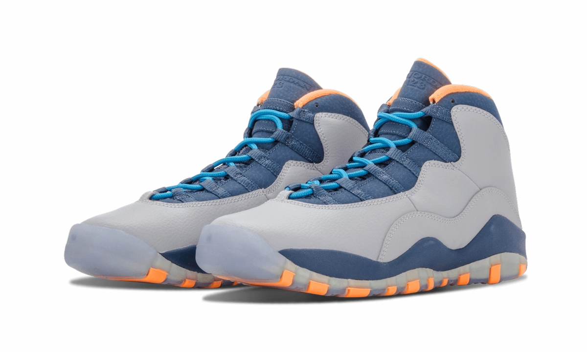 anti - slip outsole Air Jordan 10 Retro GS "Bobcats"
