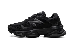 9060 "Black Cement" microfiber running option rubber - sole shoes