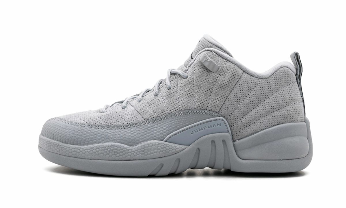 ethically - produced premium shoes Air Jordan 12 Retro GS "Wolf Grey"