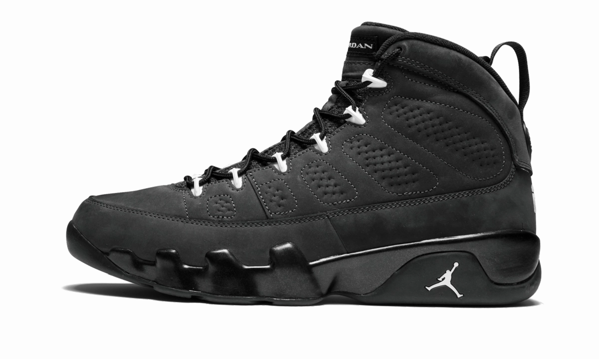 traction - control - technology shoes Air Jordan 9 Retro "Anthracite"