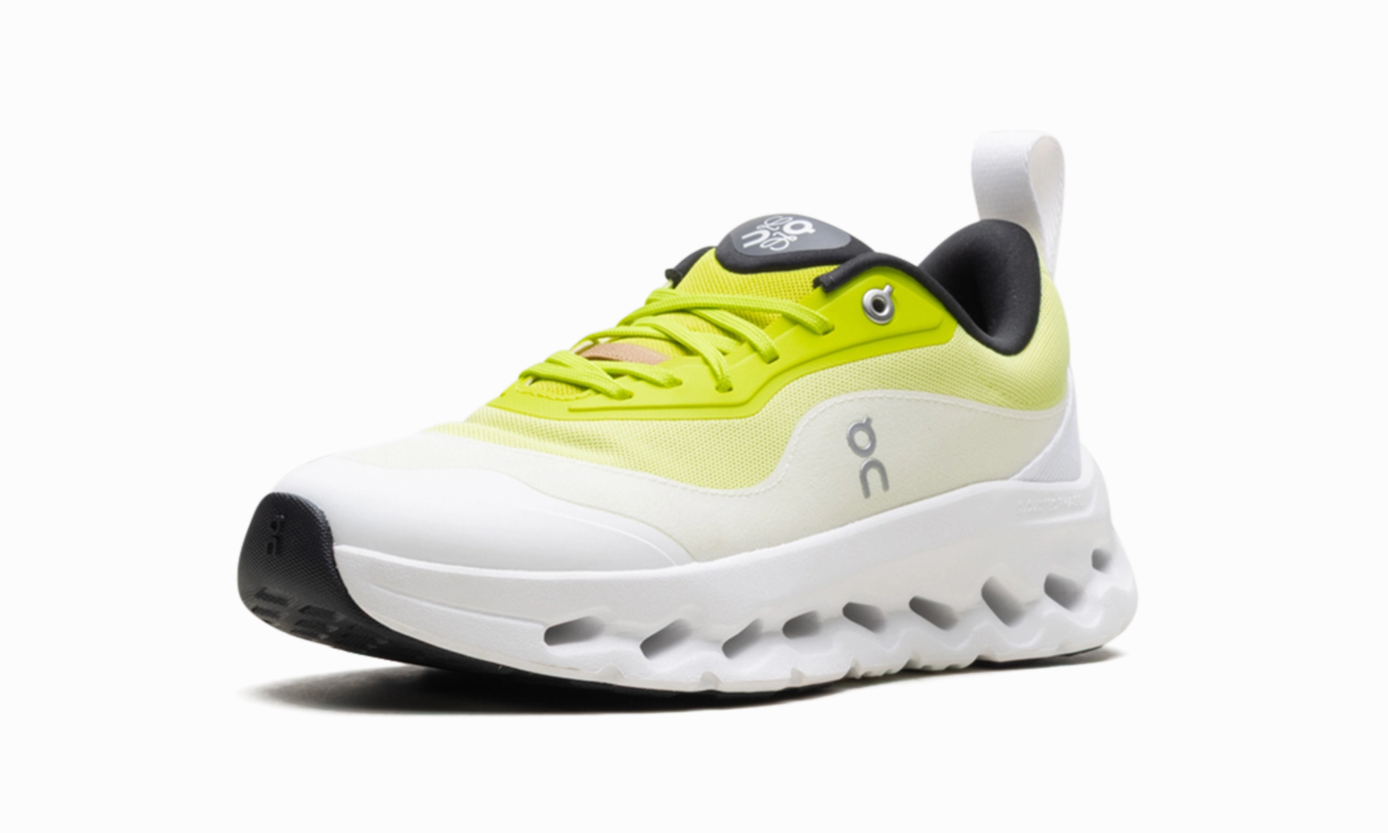 Cloudtilt 2 WMNS "Loewe - Neon Yellow White" asphalt running footwear Heel Cushion