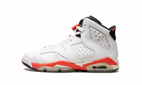 Air Jordan 6 Retro GS "Infrared" Quick - release running with a fanny pack
