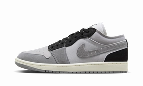 Air Jordan 1 Low SE Craft "Cement Grey" Urban breathability