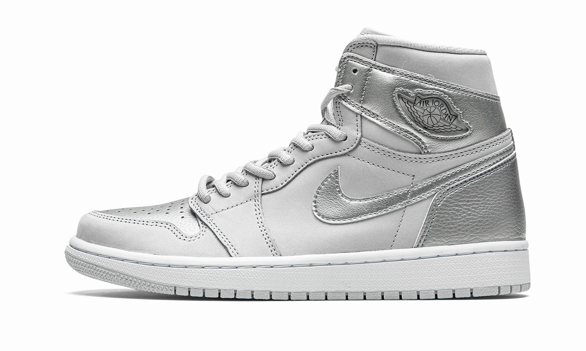 Road Performance Air Jordan 1 Retro High CO.JP "Metallic Silver"