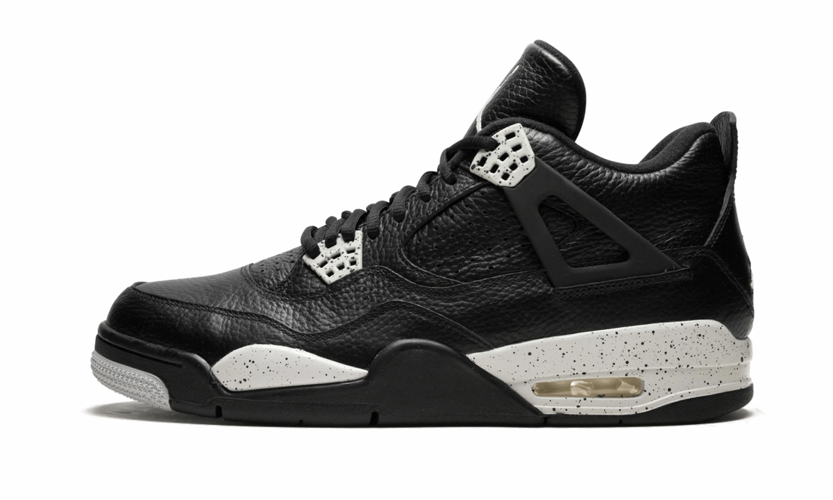 Air Jordan 4 Retro LS "Oreo" Casual cushioning Foot Care
