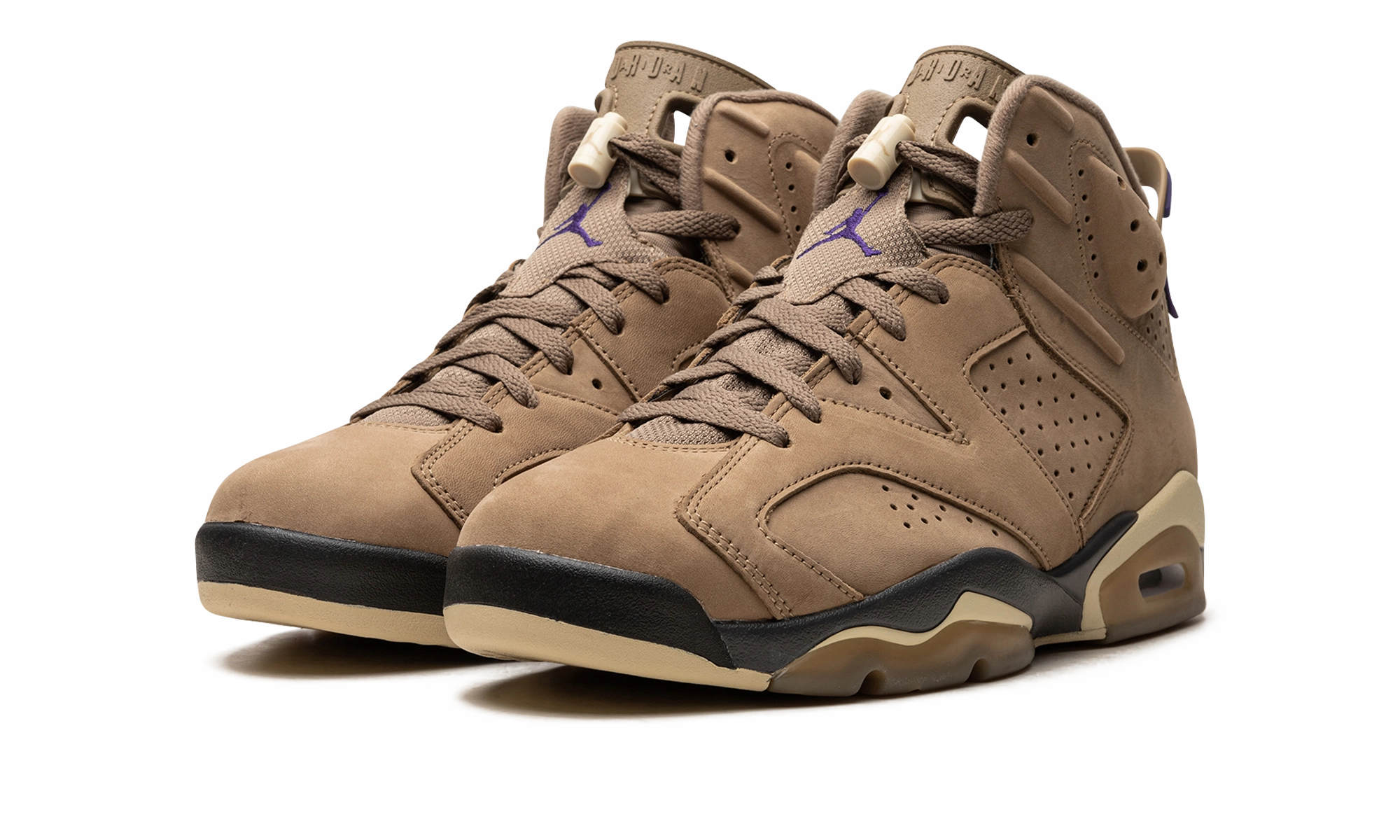non - stretchy upper shoes AIR JORDAN 6 GORE-TEX WMNS "Brown Kelp"