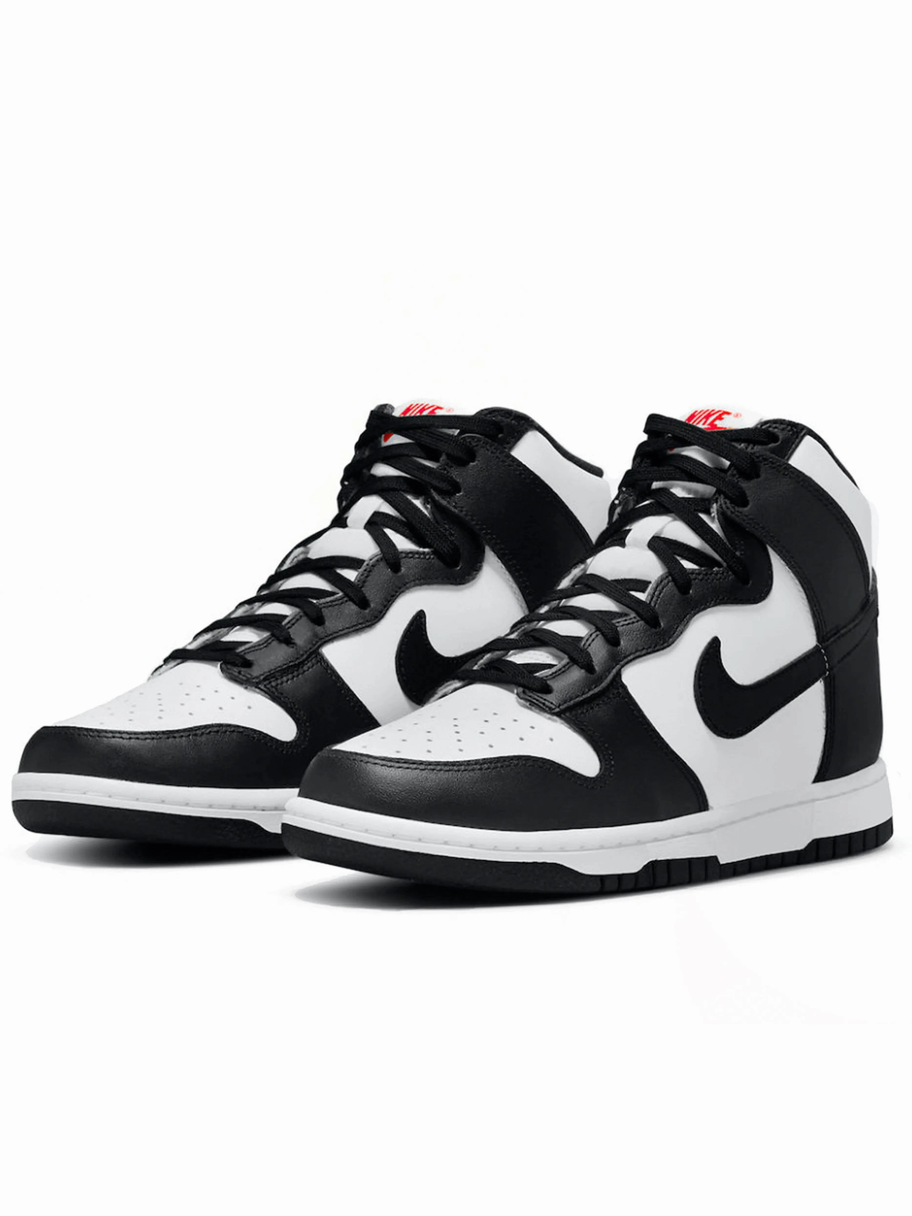 Nike Dunk High Panda [2021] running in solid colors Secure Lock
