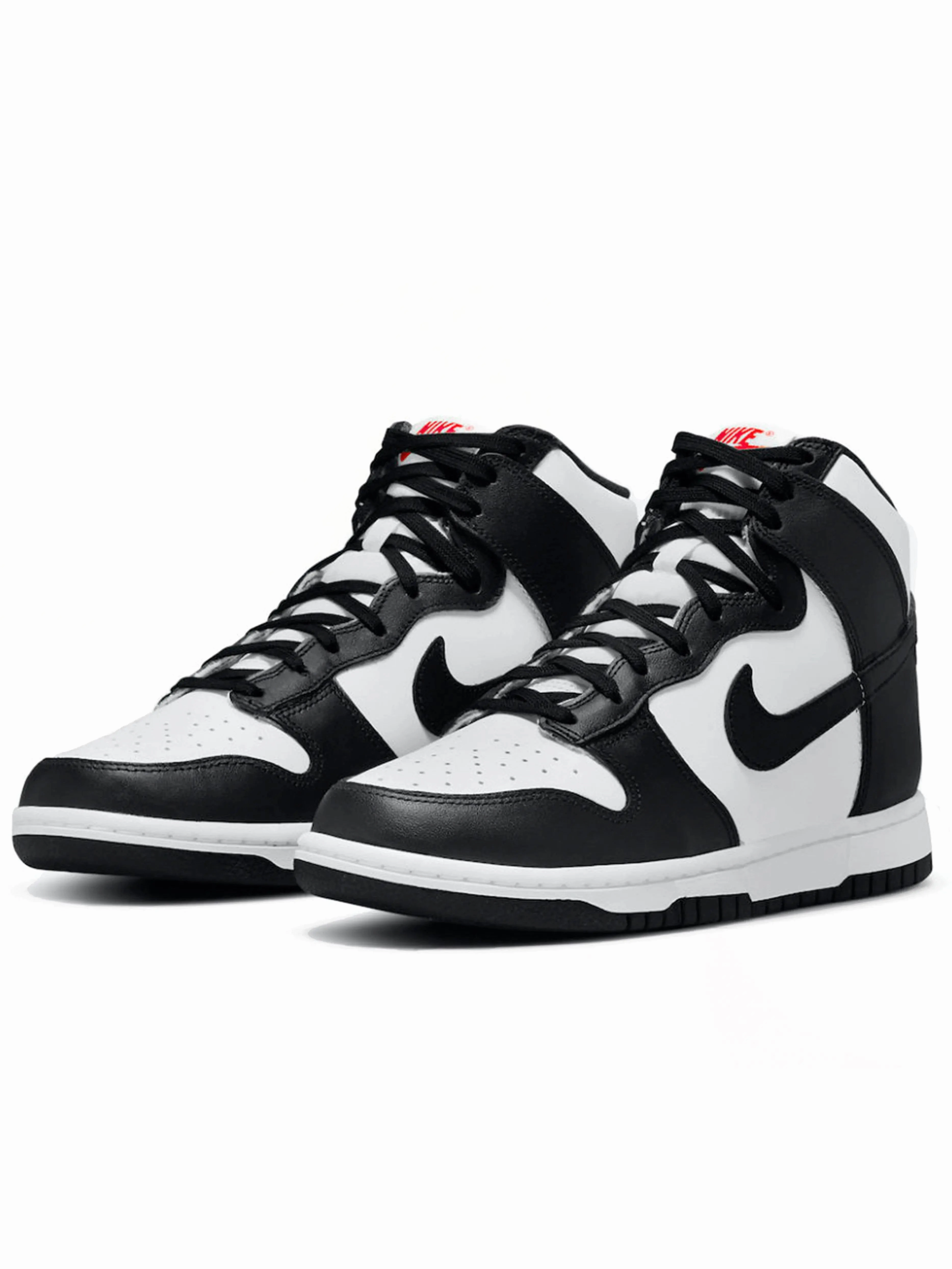 Nike Dunk High Panda [2021] velcro - closure shoe form