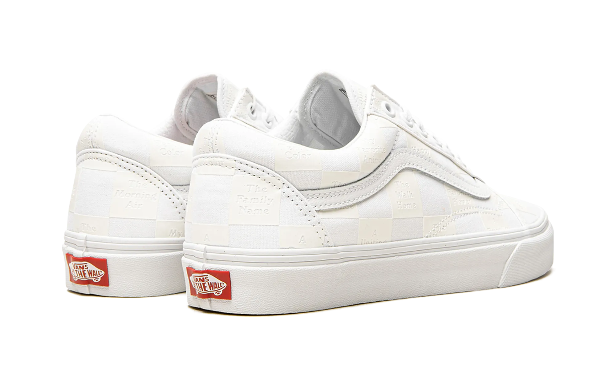 Rest Walk Work Hike Old Skool "DIY Checkerboard"