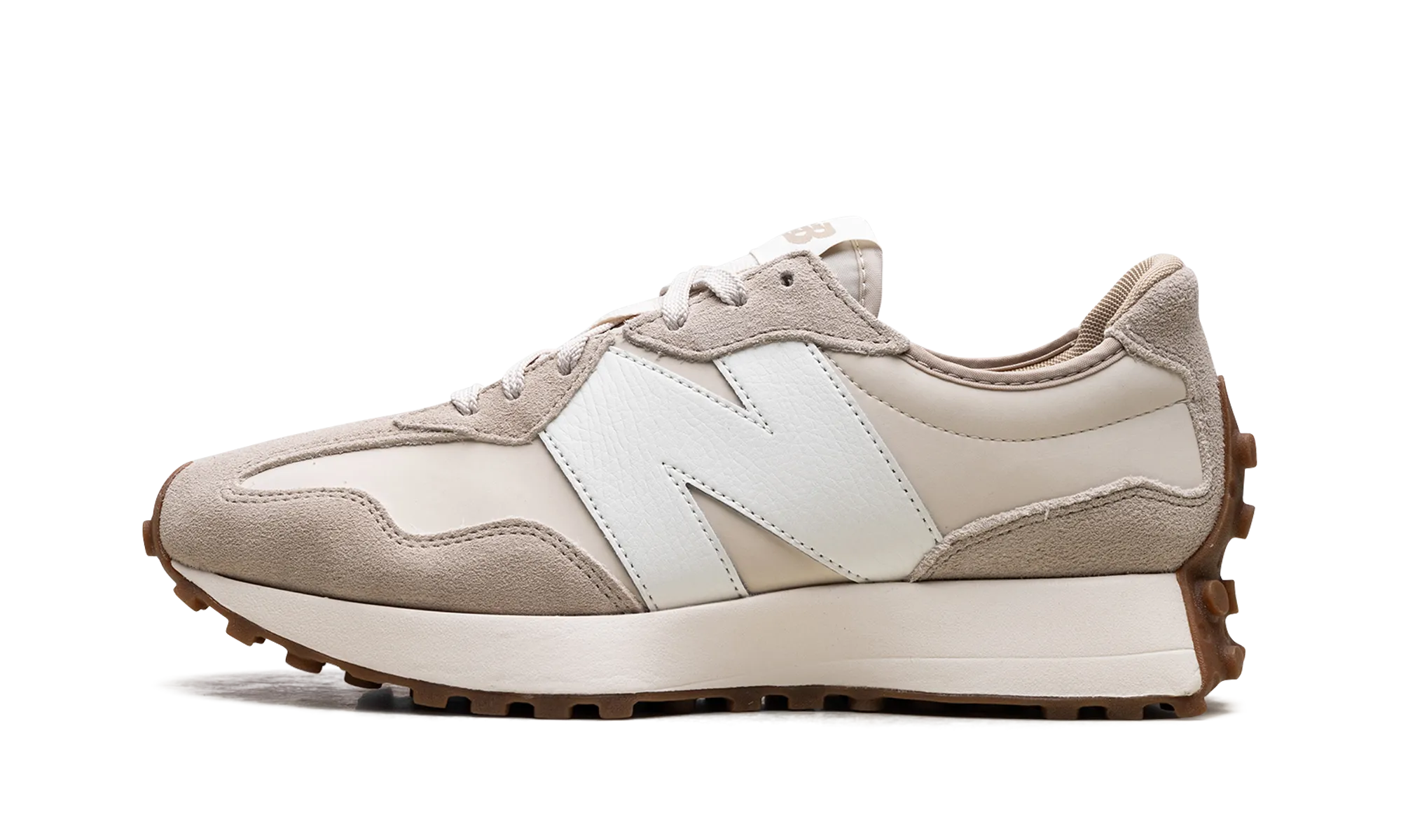 327 "Oatmeal White" Flat Sole Strong Stride