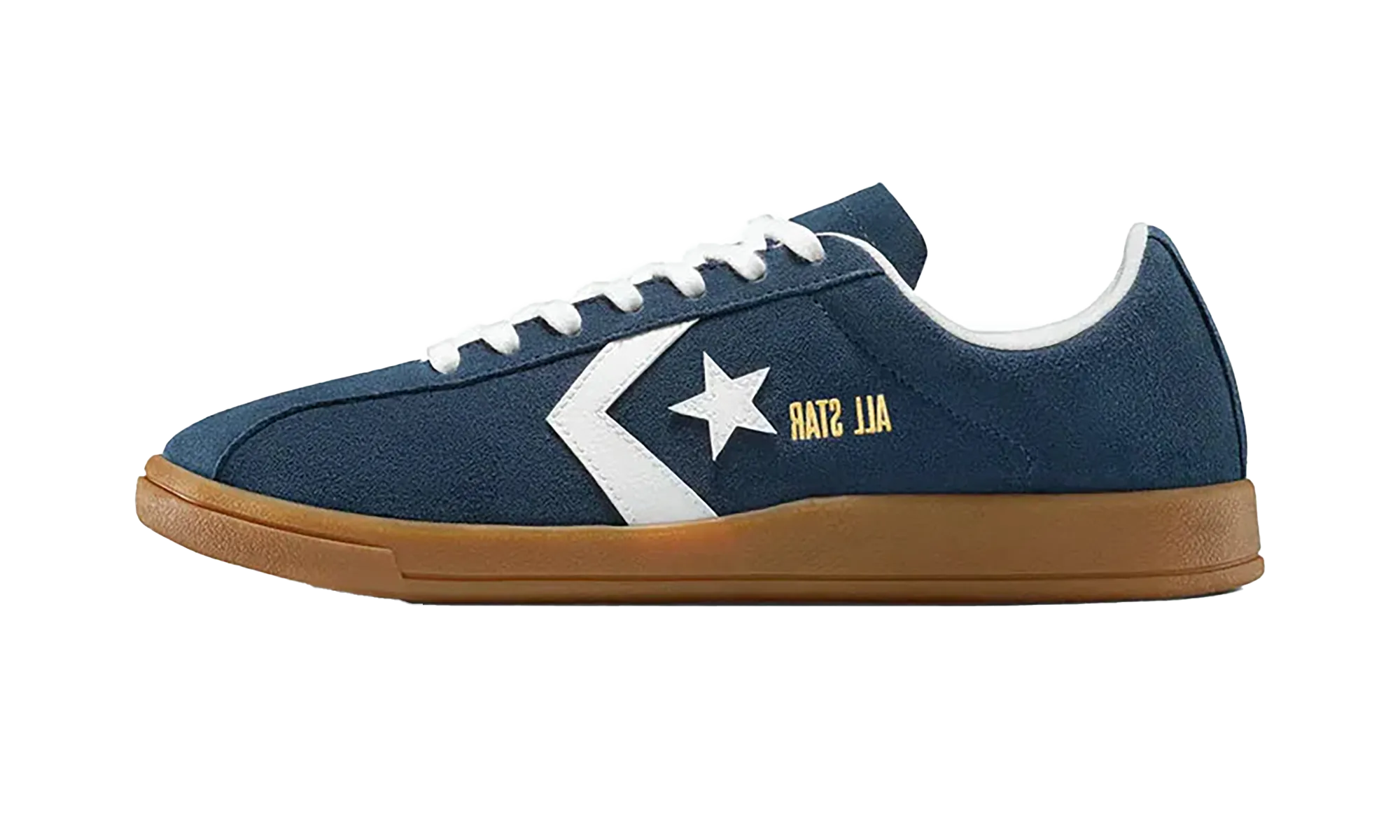 All Star Classic Trainer Ox "Navy" Speed Step Yellow Sun