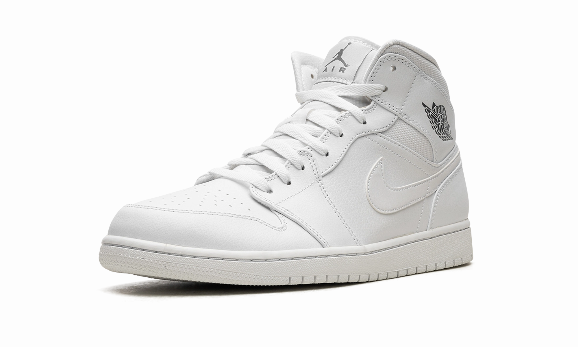Performance Driven Air Jordan 1 Mid "White / Cool Grey"