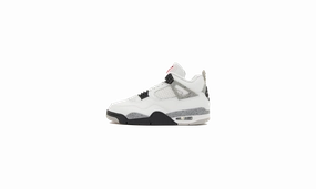 Air Jordan 4 Retro TD "White Cement" Comfort Flex