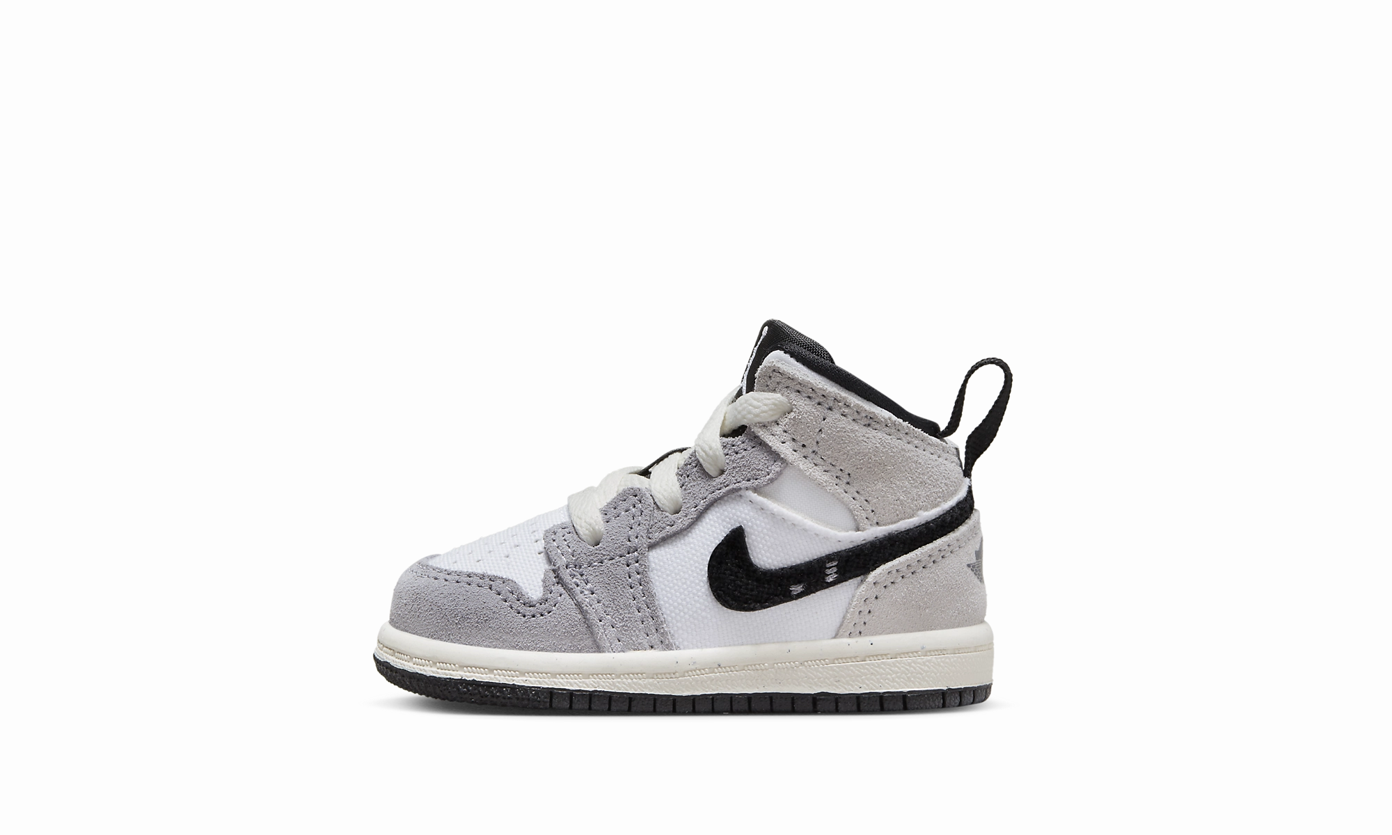 Air Jordan 1 Mid SE Craft TD "Cement Grey" Outdoor Fashion