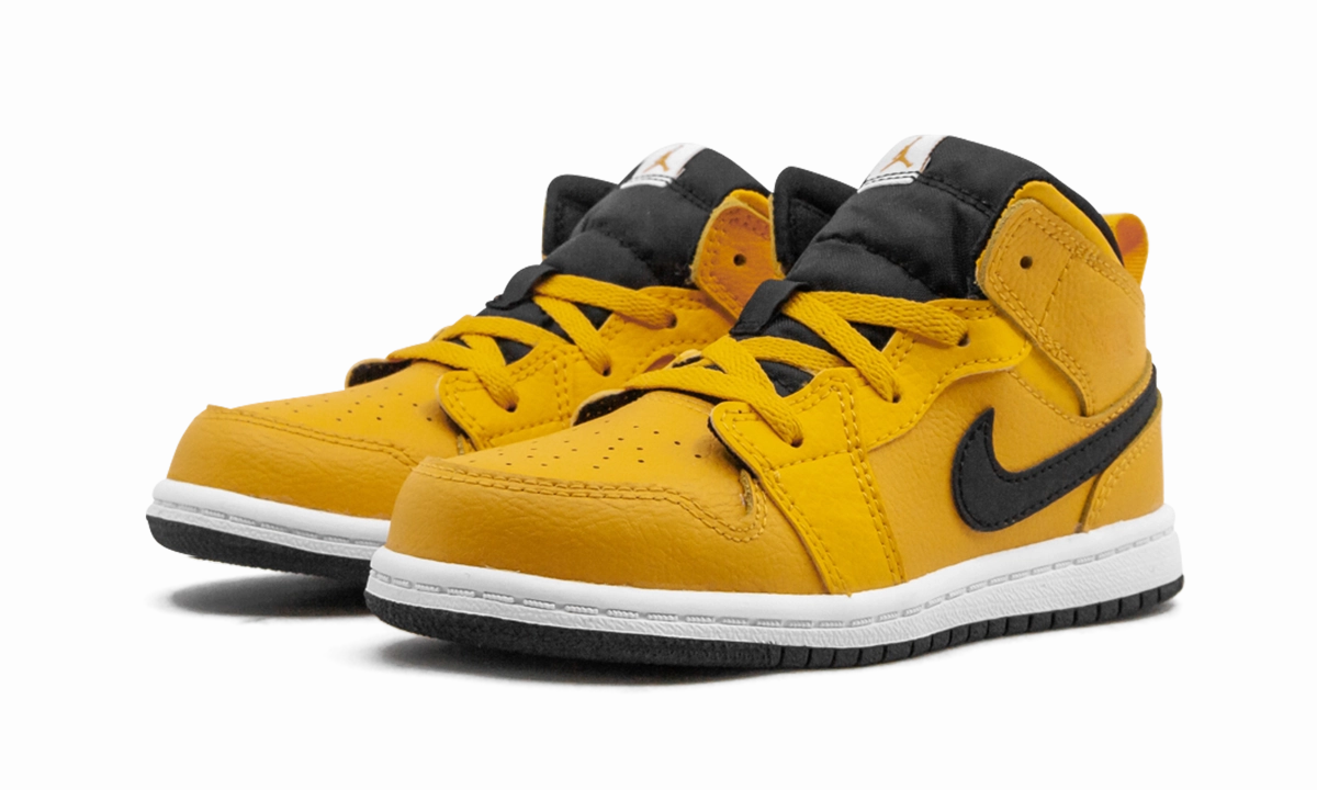 Air Jordan 1 Mid TD "University Gold" Easy Step Workout Ready