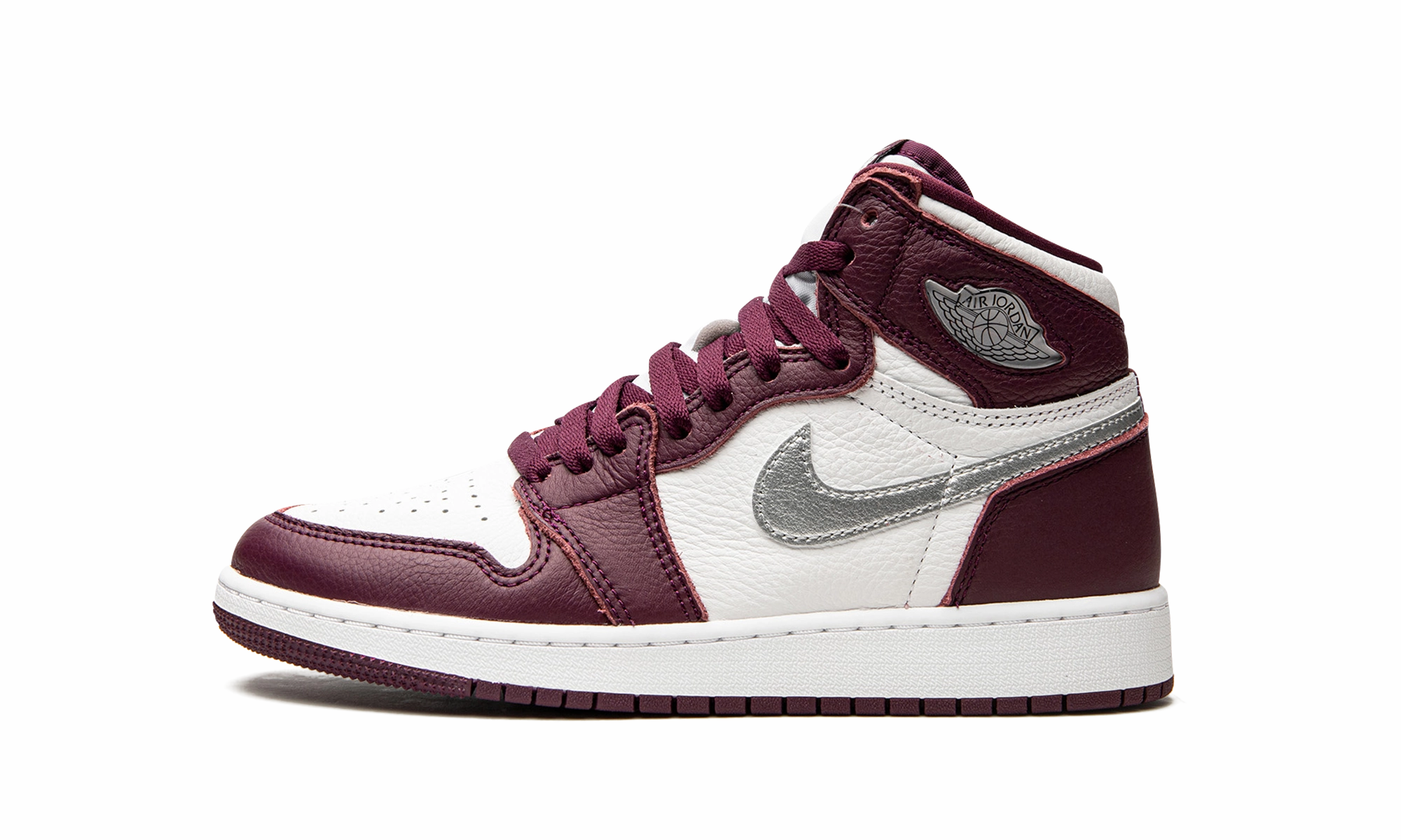 Air Jordan 1 Retro High OG GS "Bordeaux" Luxe cushioning