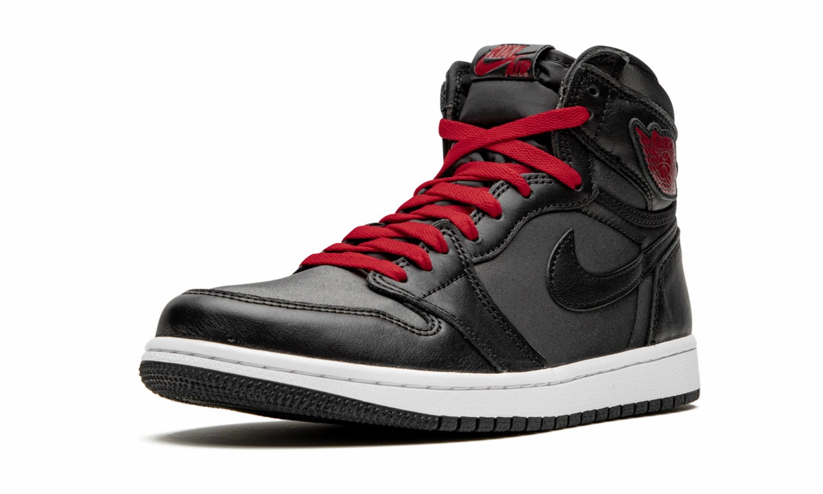 Padded Arch Urban Style Air Jordan 1 Retro High OG "Black Satin/Gym Red"
