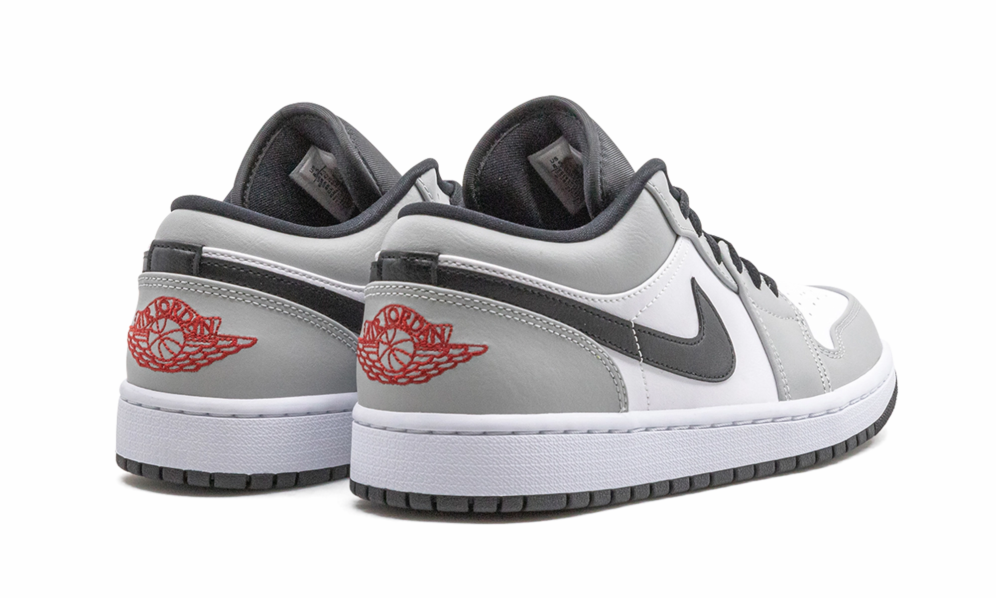 Air Jordan 1 Low "Light Smoke Grey" Signature Style