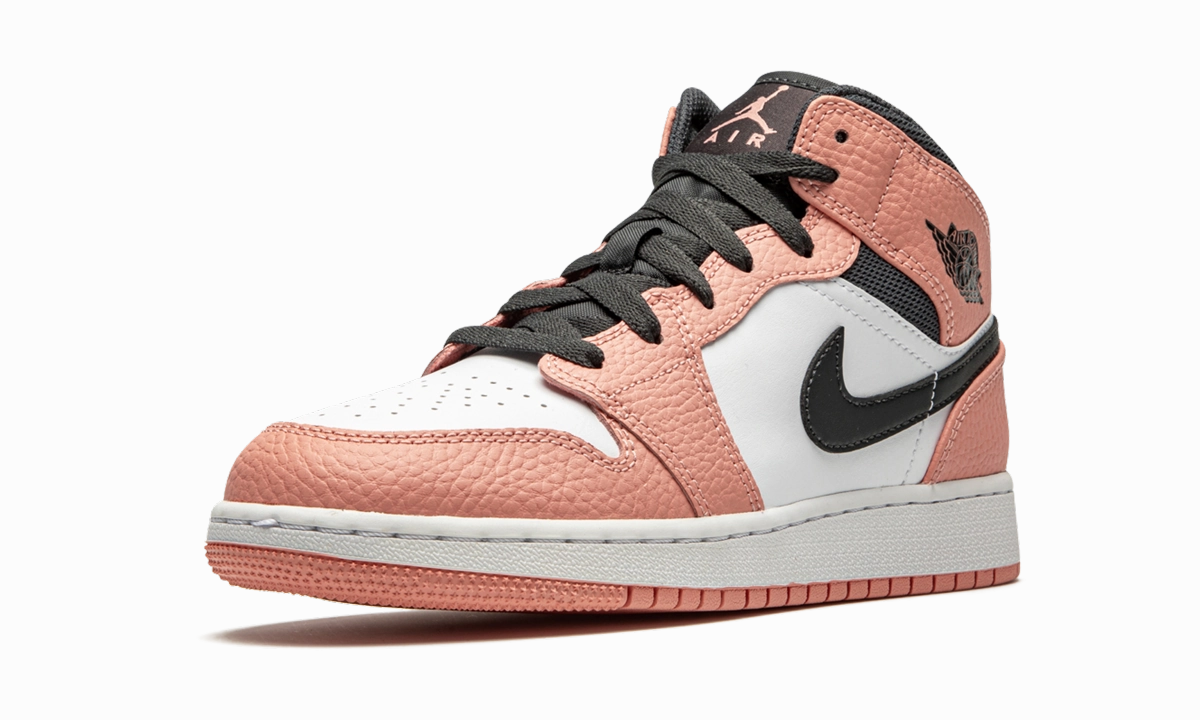 Air Jordan 1 MID GS "Pink Quartz" Classic Appeal